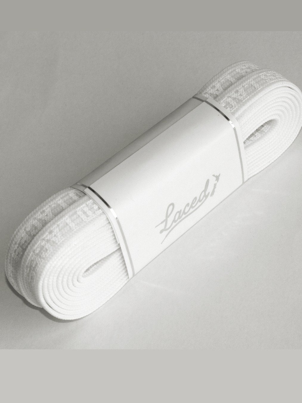 Laced Waxed Laces - Stealth White product image (1)