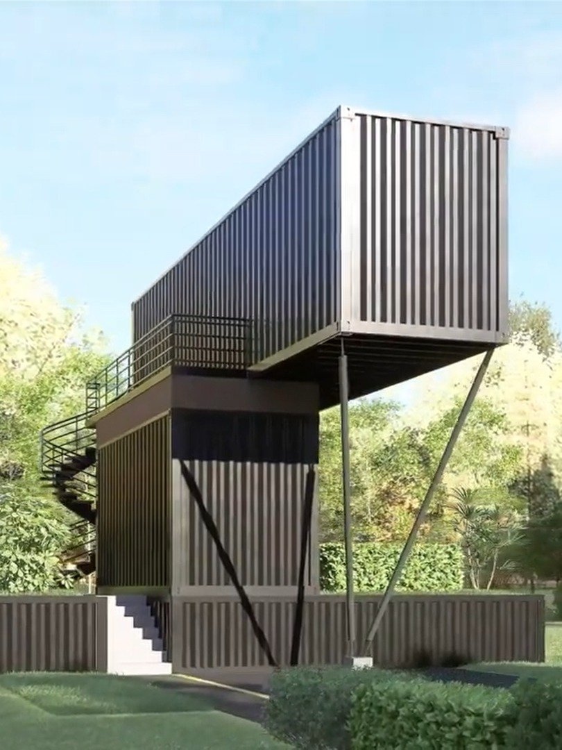 Shipping Container House 03 - Drawings\Blueprints CAD + PDF - Metric & Imperial product image (8)
