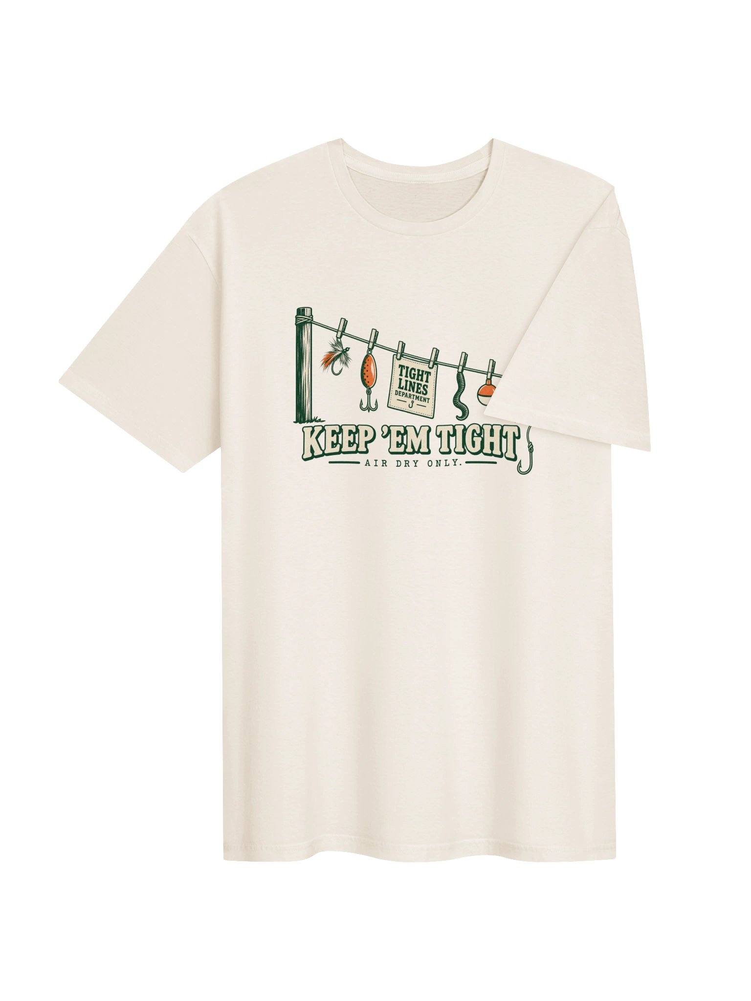 Tight Lines Department T-Shirt product image (4)