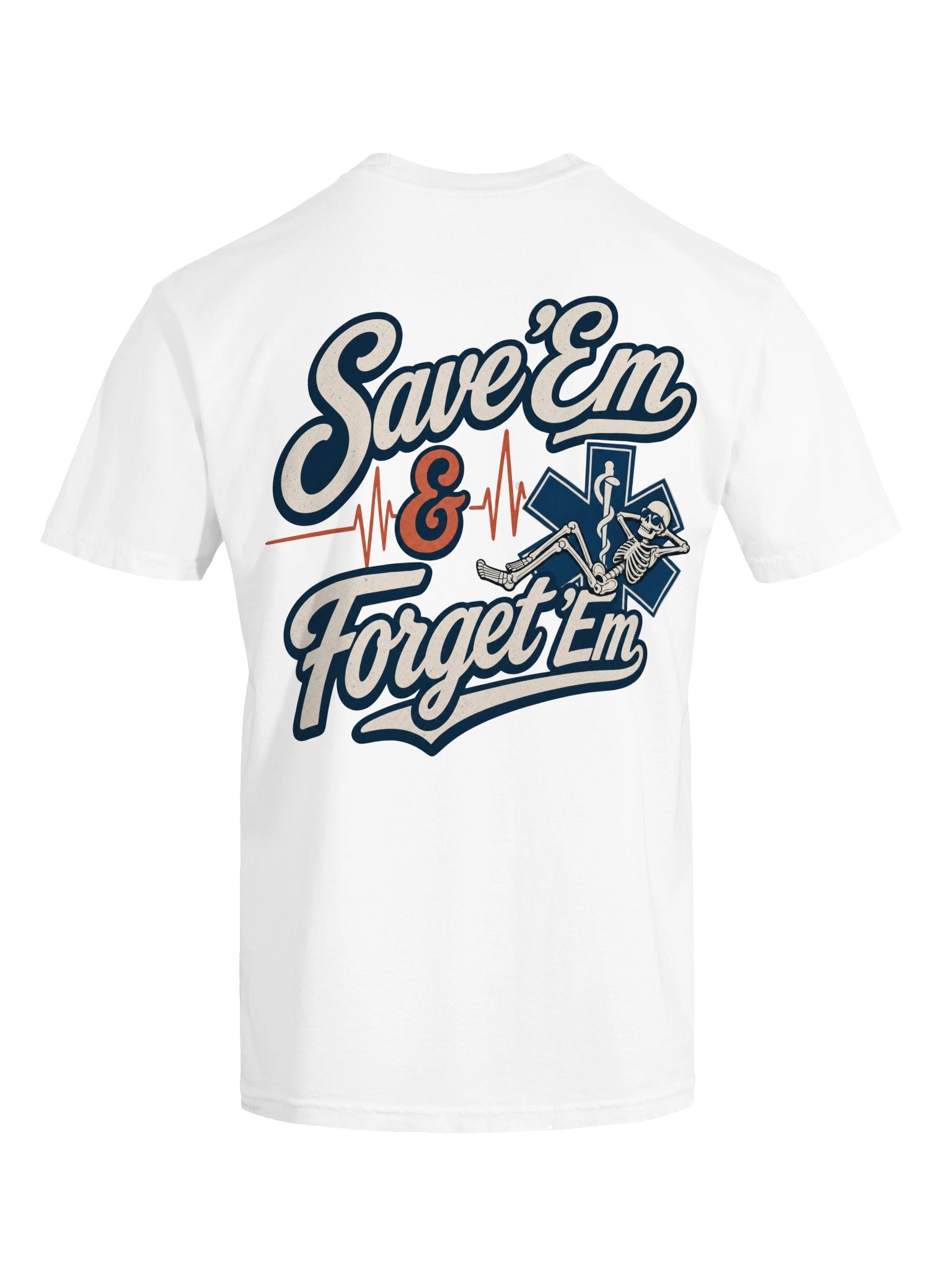 Sirens & Sarcasm — EMS Paramedic Humor Tee | First Responder Gift product image (97)