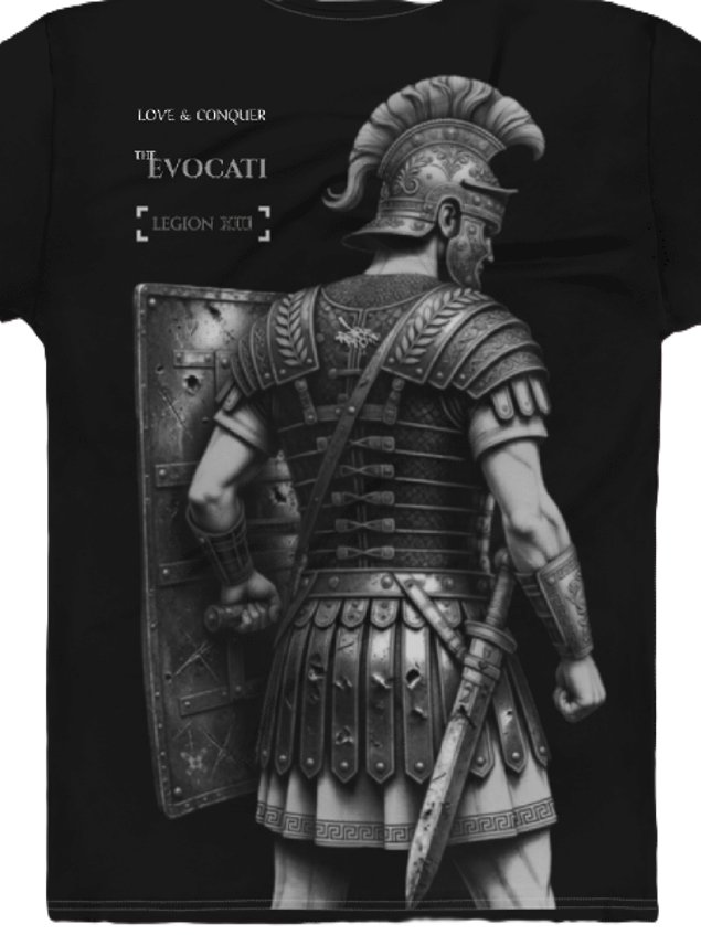The "Evocati" Roman Soldier Graphic T-Shirt product image (2)