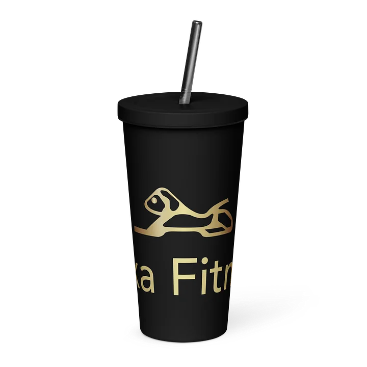 HEka Fitness Branded Tumbler with Straw product image (1)