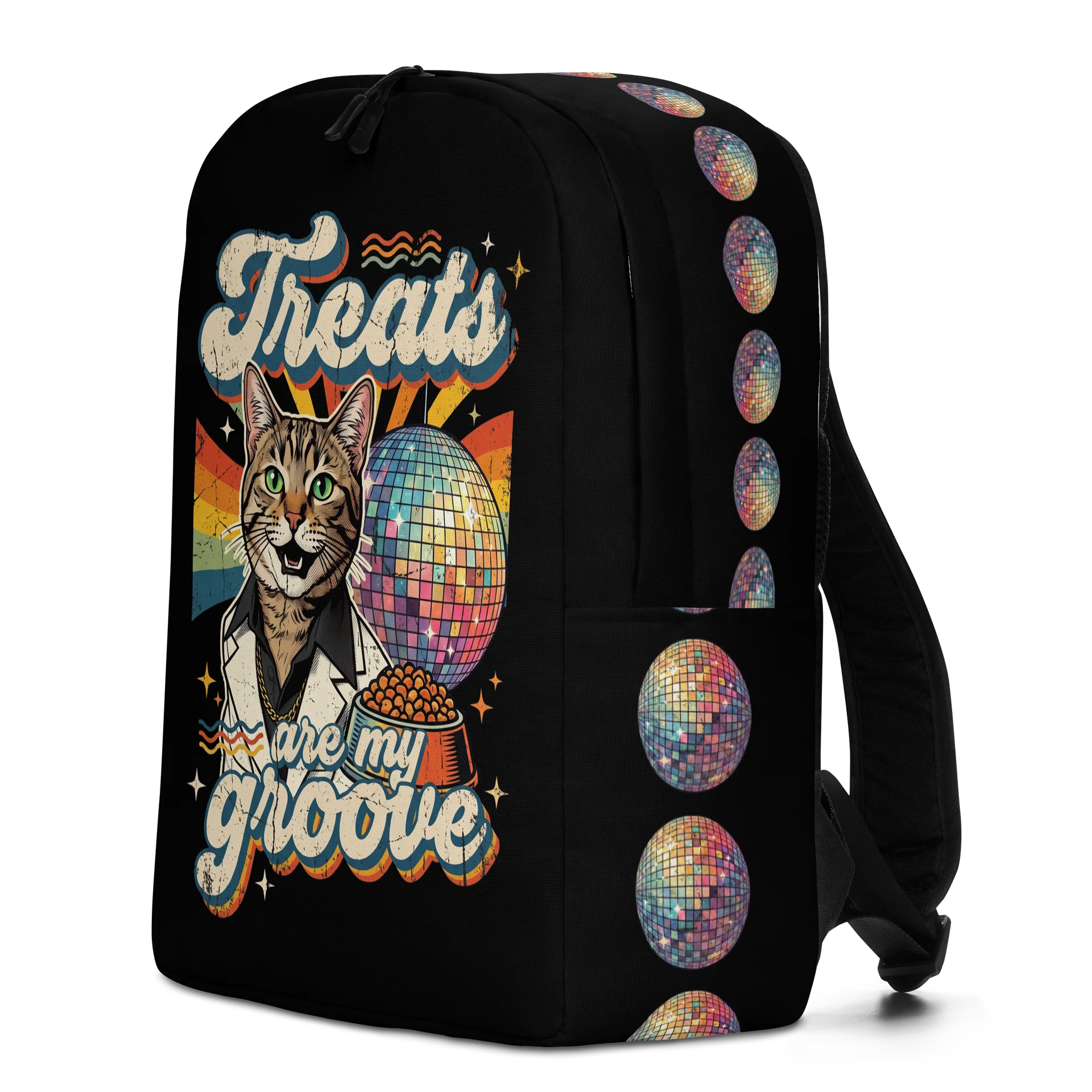 Treats are my Groove, Disco Kitty Cat Back Pack product image (2)