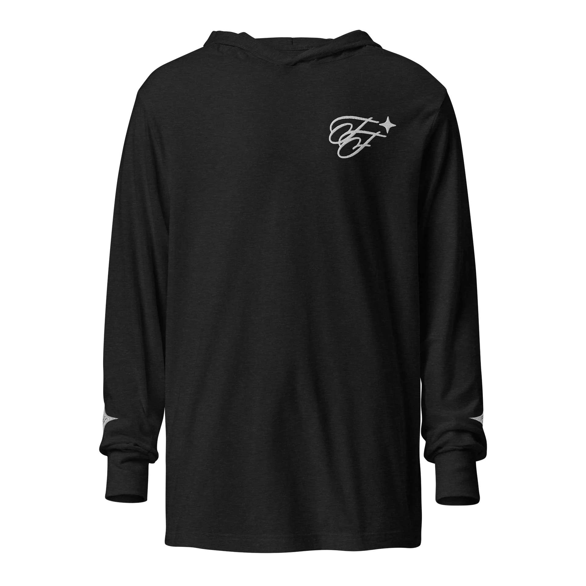 F&F Hooded Long Sleeve Tee (EMBRD) product image (1)