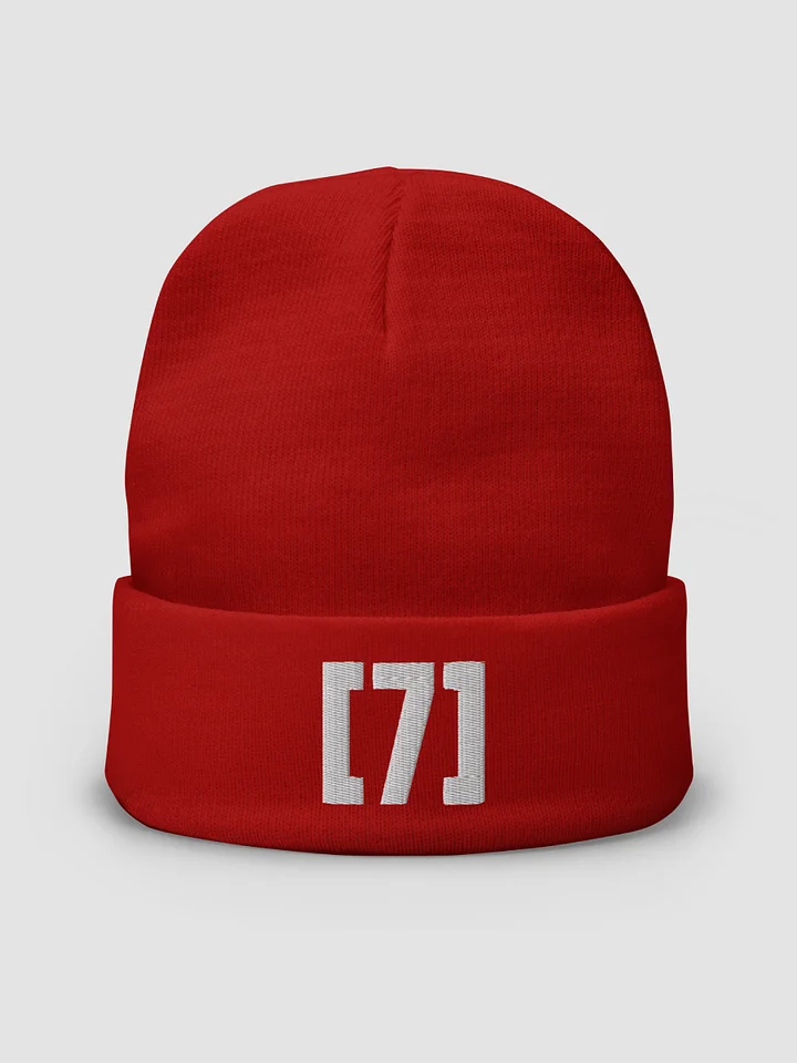 ASolid[7] Logo Black Knit Beanie product image (1)