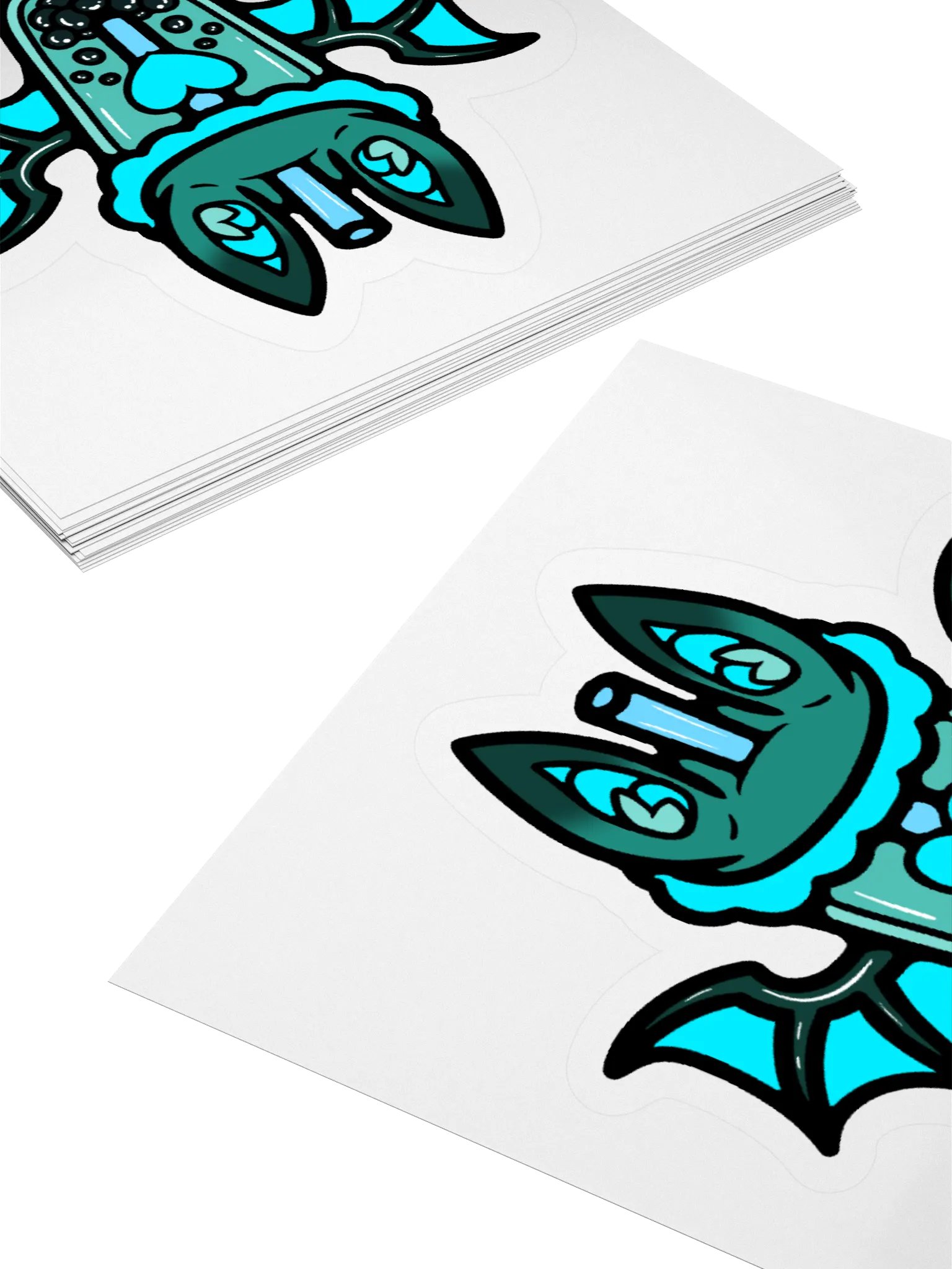 MatchaEXE Blue Bobat Sticker product image (10)
