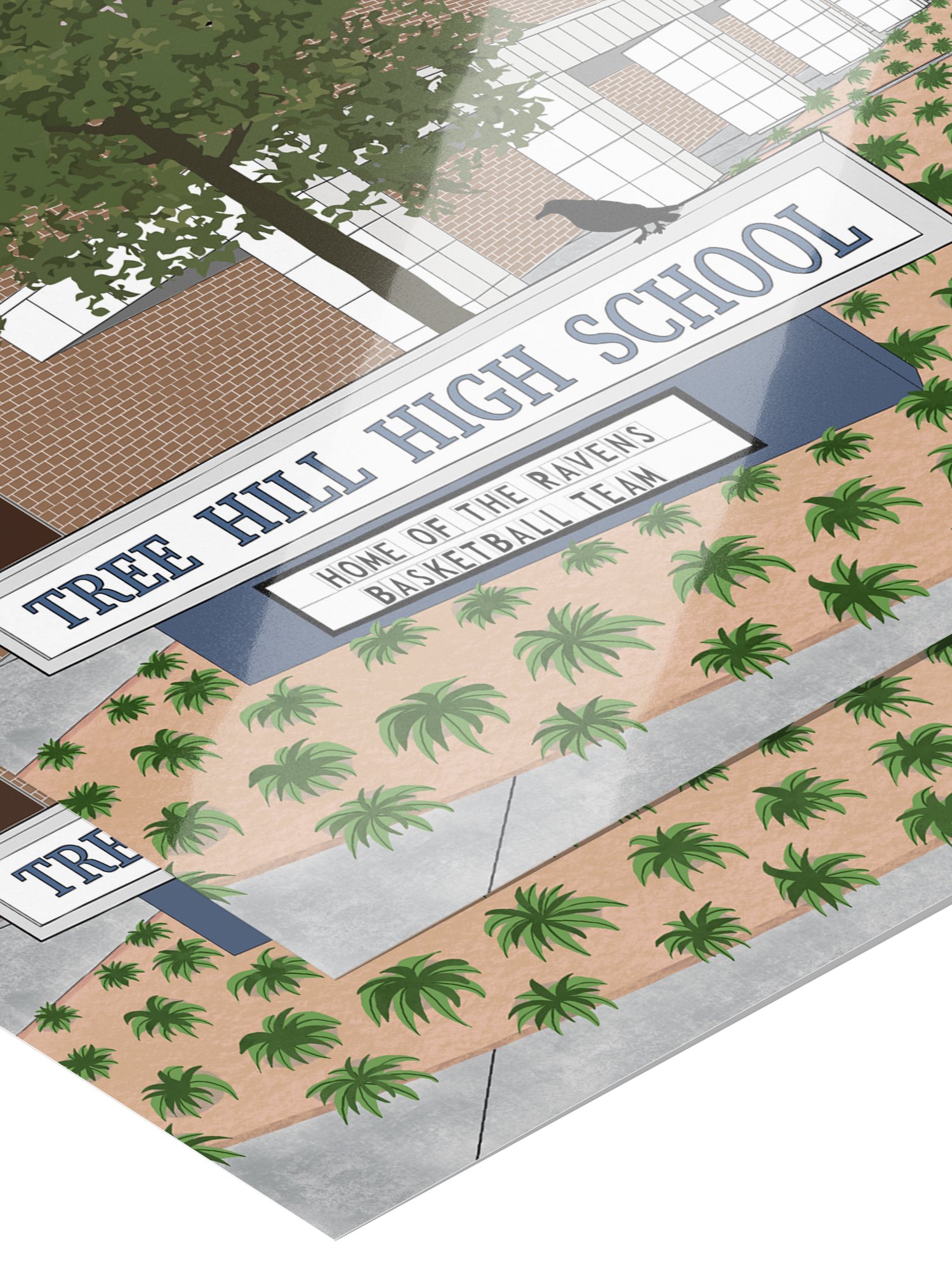 TH High School - Poster/Metal Print product image (2)