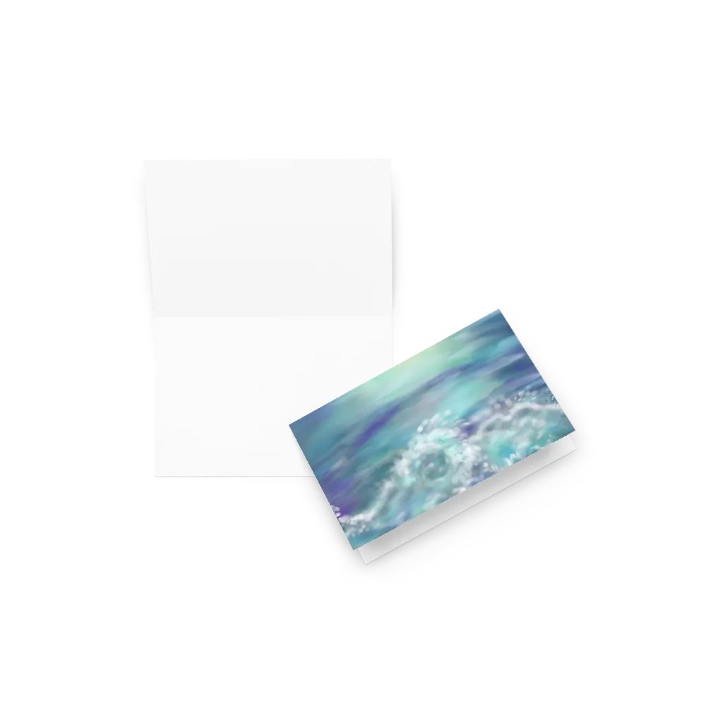 Ocean Wave Card product image (7)