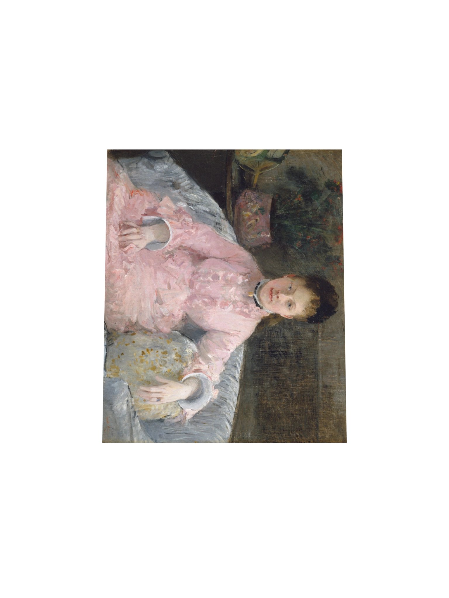 Morisot, The Pink Dress — Fine-Art Poster product image (5)