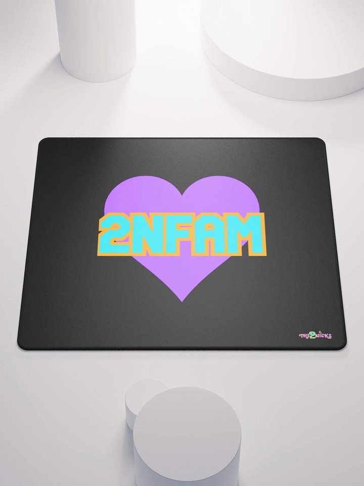 2NFAM Heart Gaming Mouse Pad (Black) product image (2)