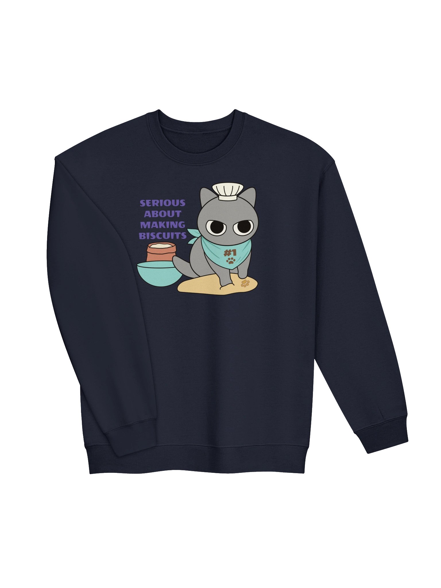 Biscuit Cat - Unisex Adult Sweatshirt product image (15)