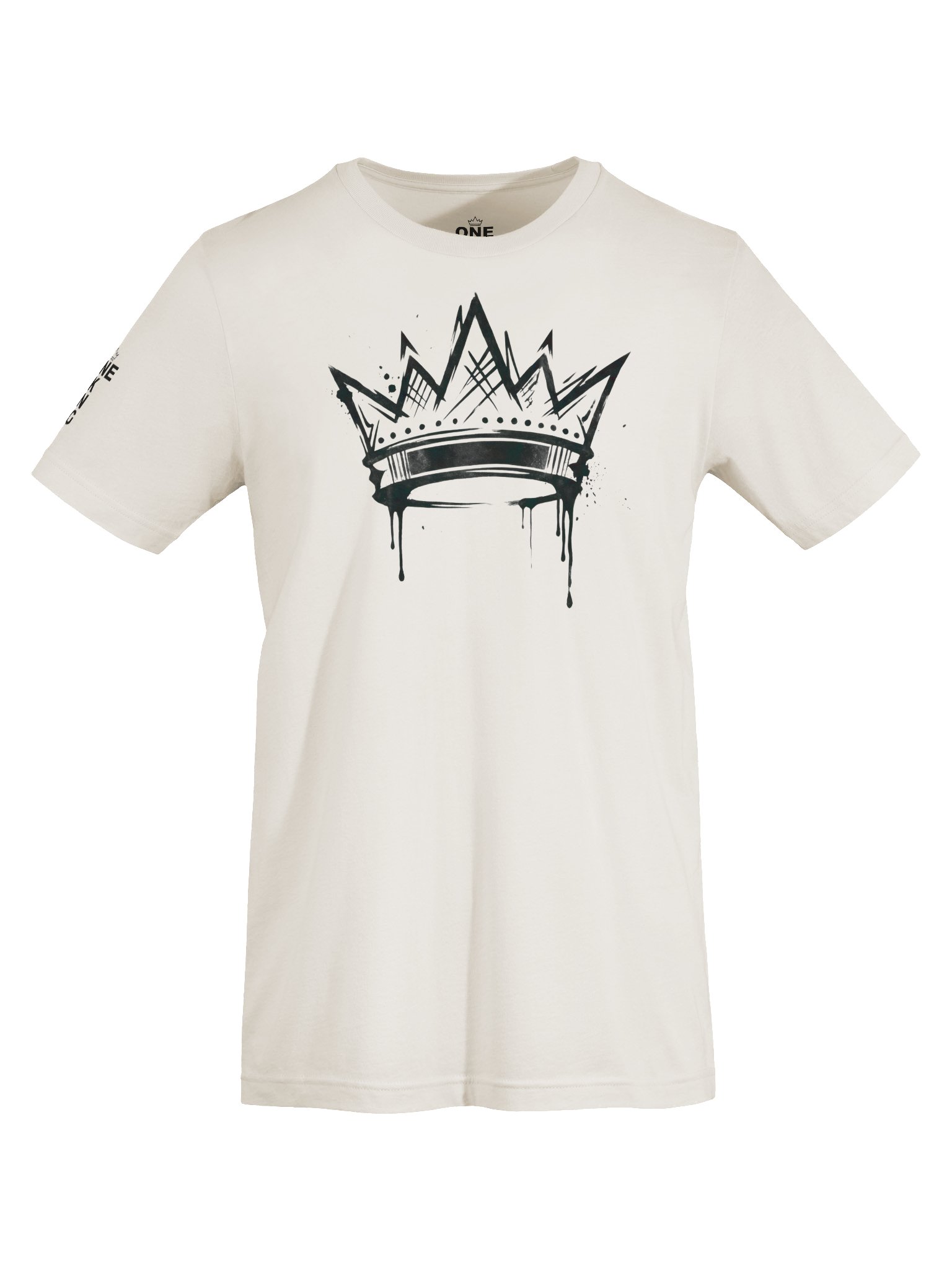 ONE KING True Crown Warrior Edition Premium T-Shirt black print product image (2)