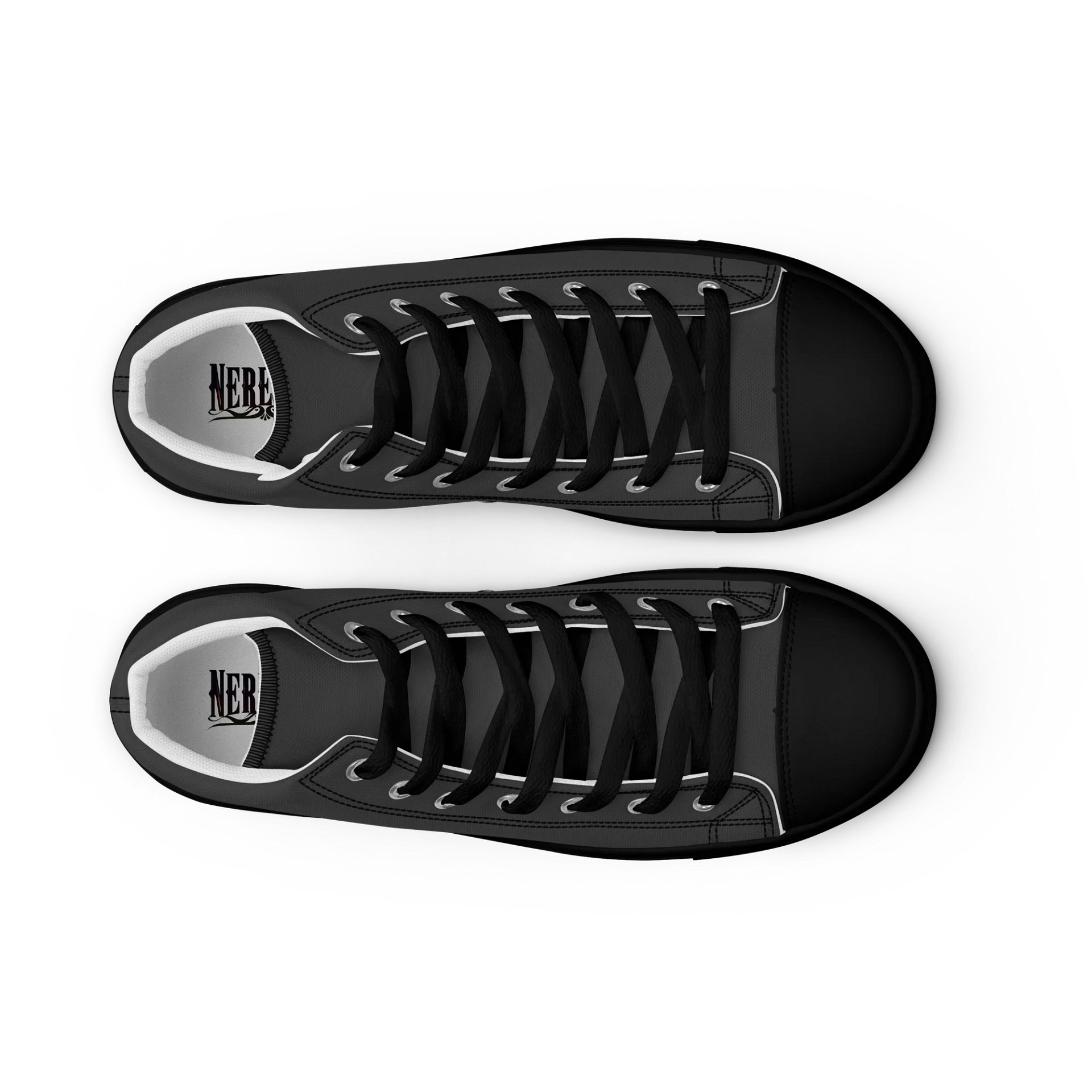 Nerezza Logo Hi-Tops Gray product image (12)