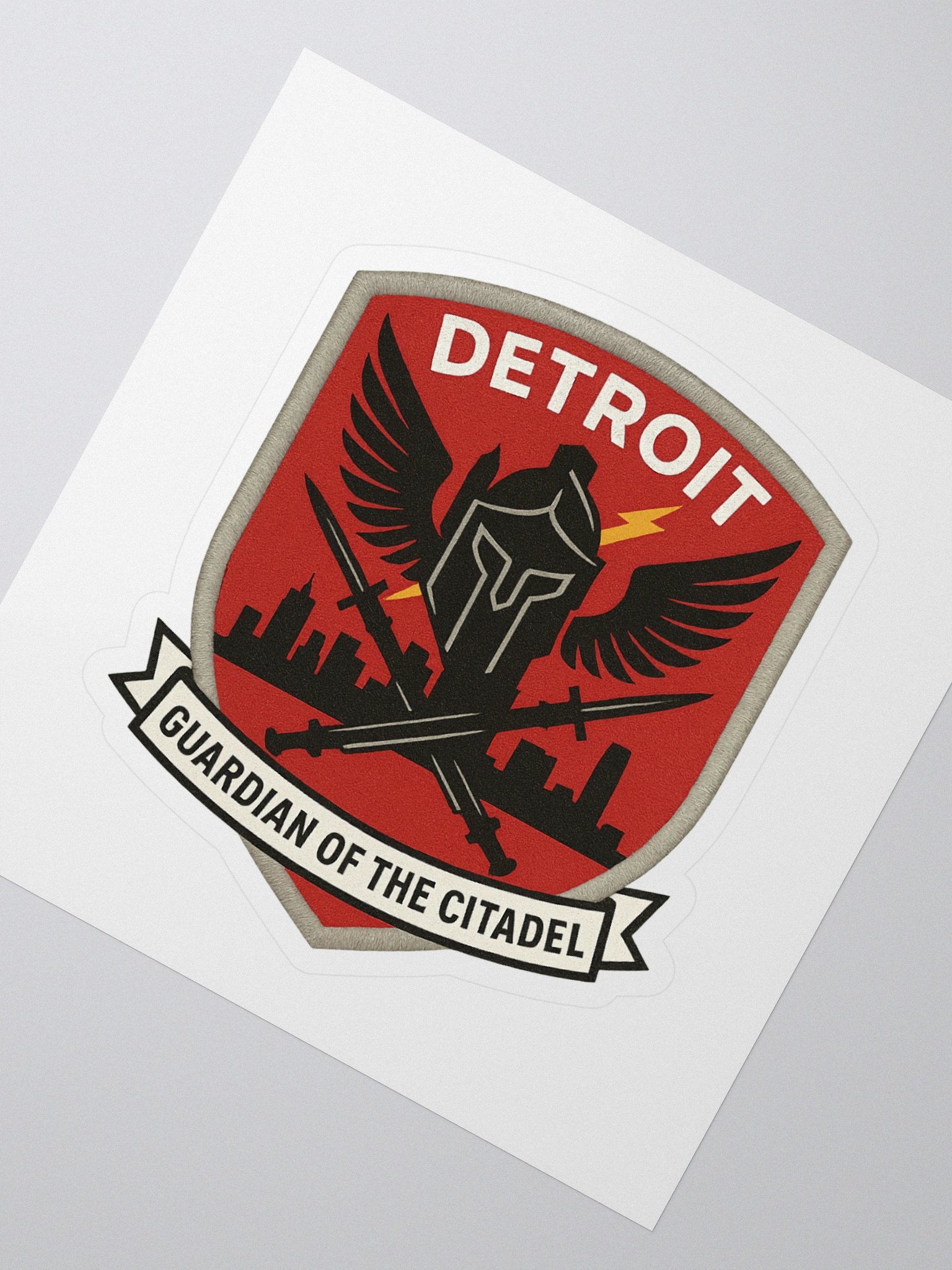 Detroit Citadel Guard - 1st Regimental Kiss-Cut Stickers product image (2)