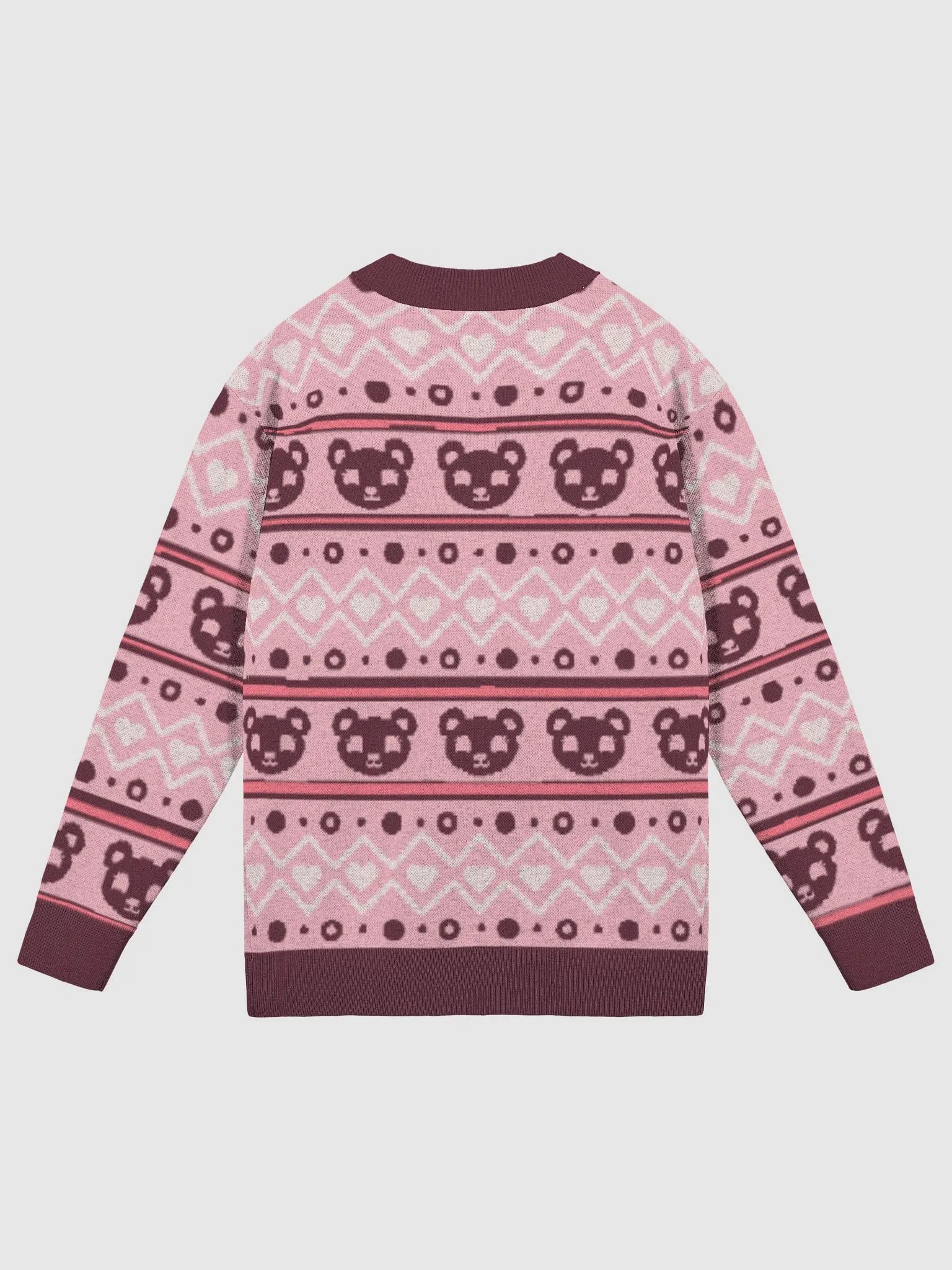 TeddyChan Christmas Cardigan - Pink product image (6)