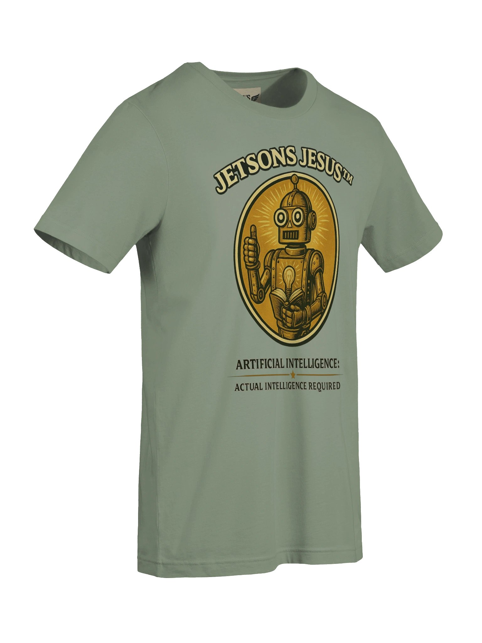 Jetsons Jesus™ T-Shirt | Artificial Intelligence, Actual Intelligence Required product image (6)