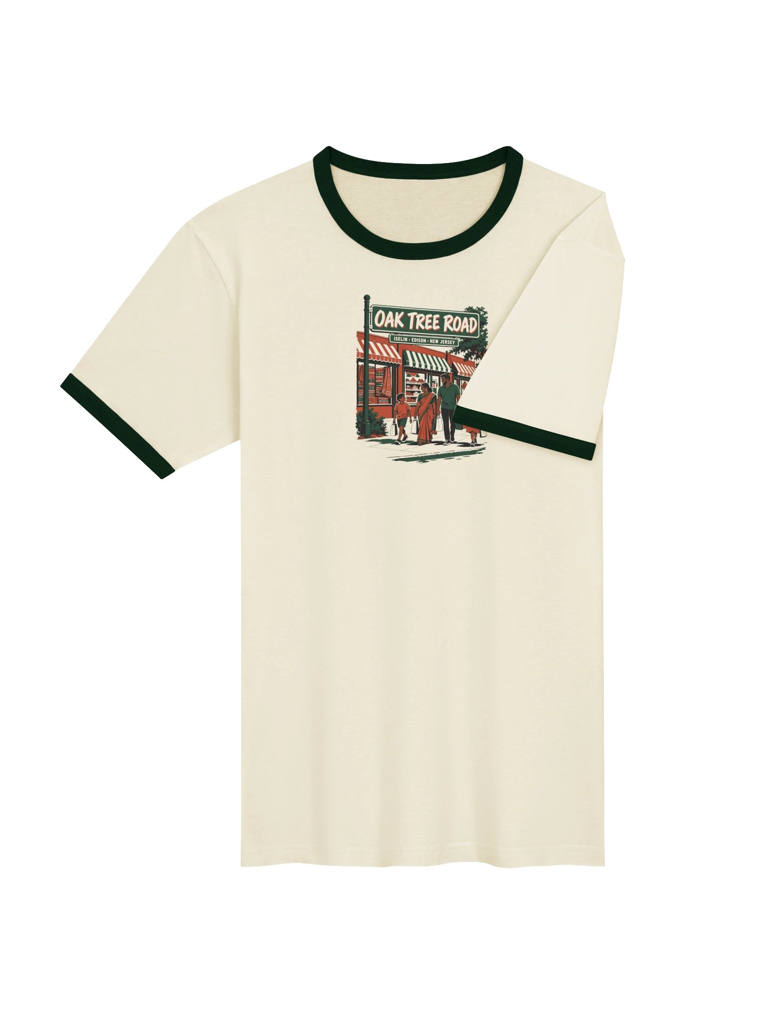 Oak Tree Road (Ringer Tee, Front) product image (4)