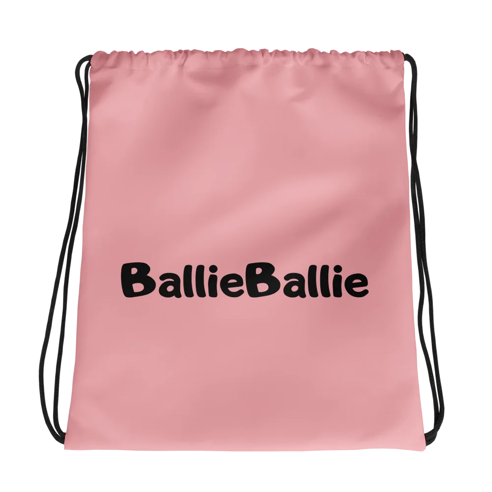 Tas met trekkoord Light Pink product image (1)