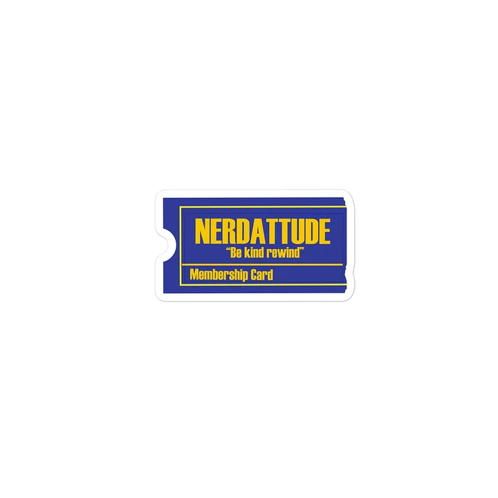 Nerdattude Membership Card product image (2)
