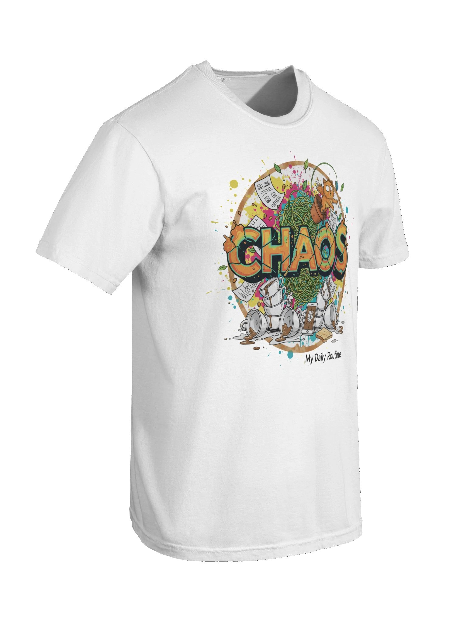 CHAOS Graphic T-Shirt product image (68)