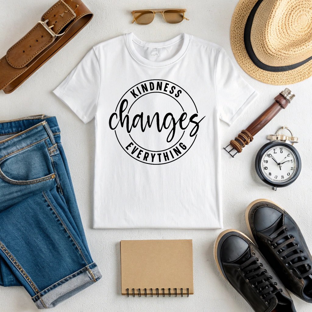 Kindness Change Everything - Women's White T-Shirt product image (2)