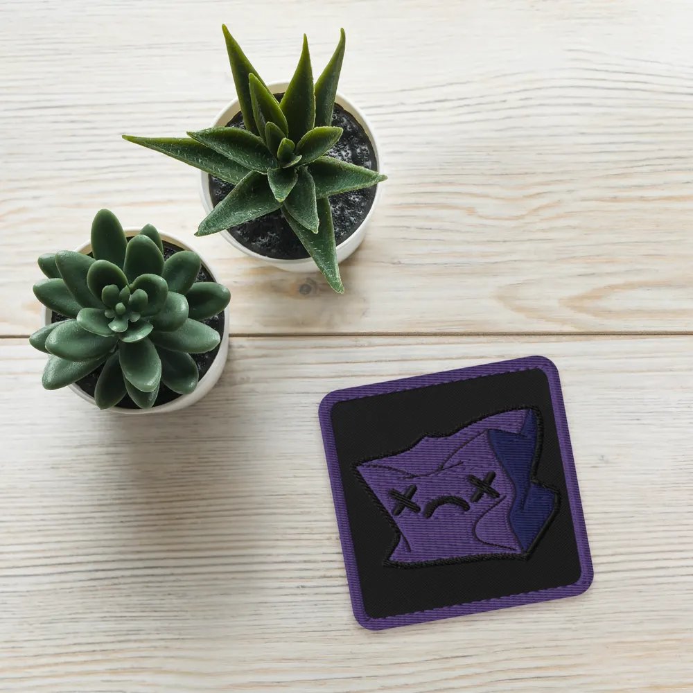 Dead Cube Embroidered Patch product image (4)