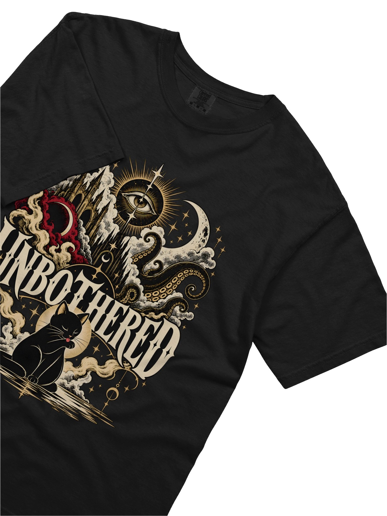 Unbothered Occult Cat T-Shirt product image (2)