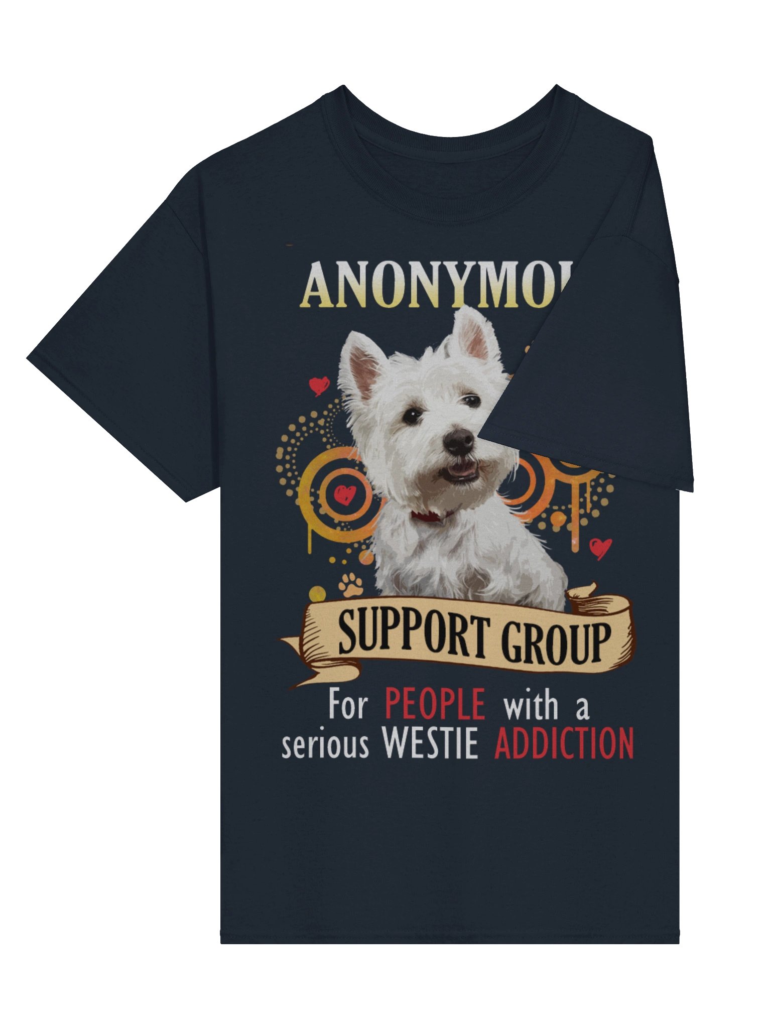 Westies Anonymous Support Group T-Shirt product image (15)