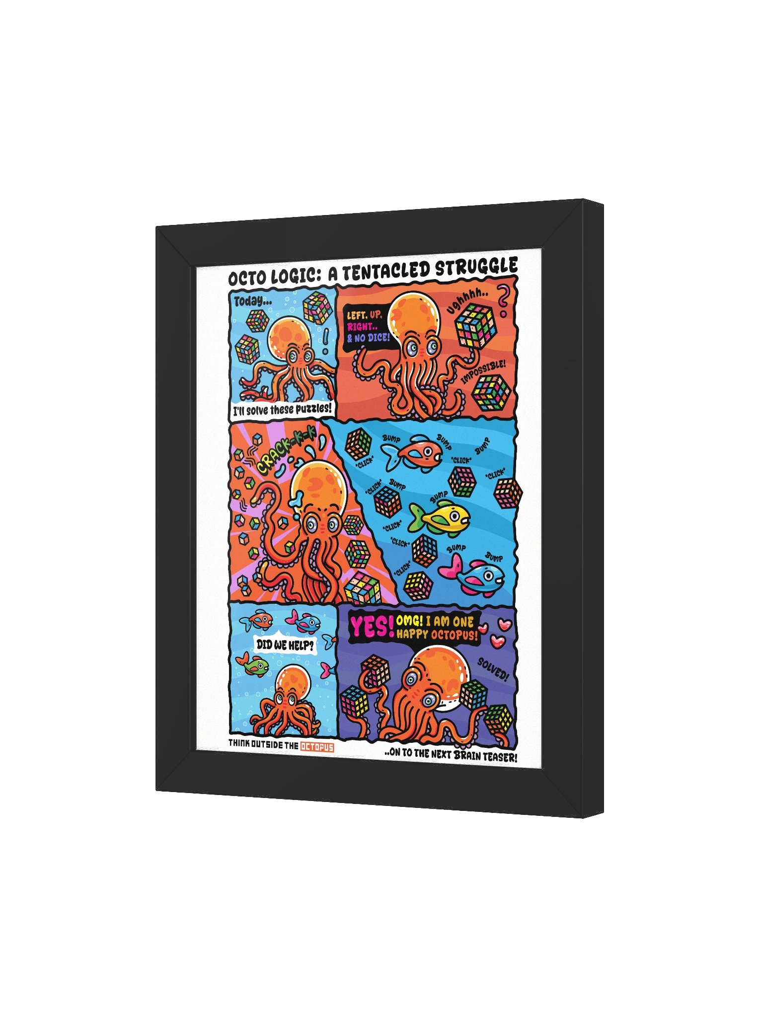 Octo Logic Framed Comic product image (16)