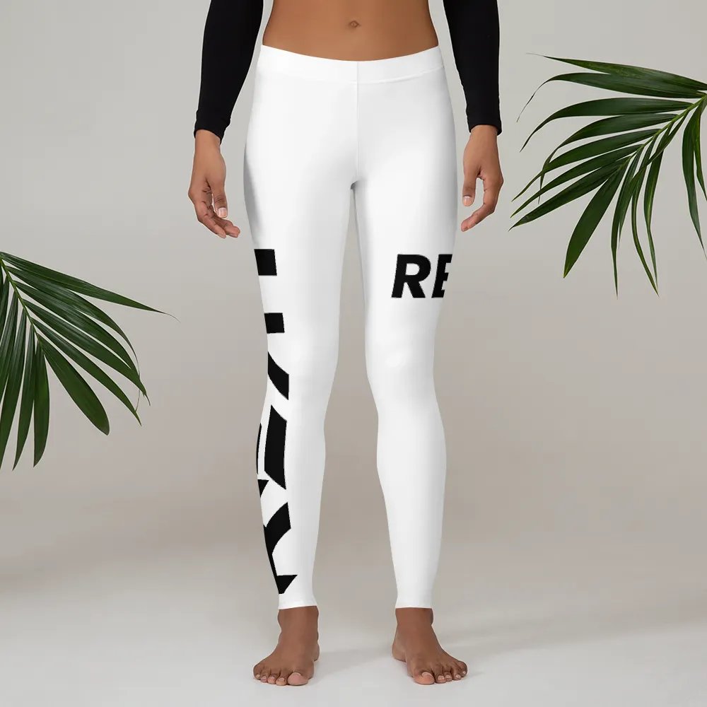 Get Rekt Leggings white product image (4)