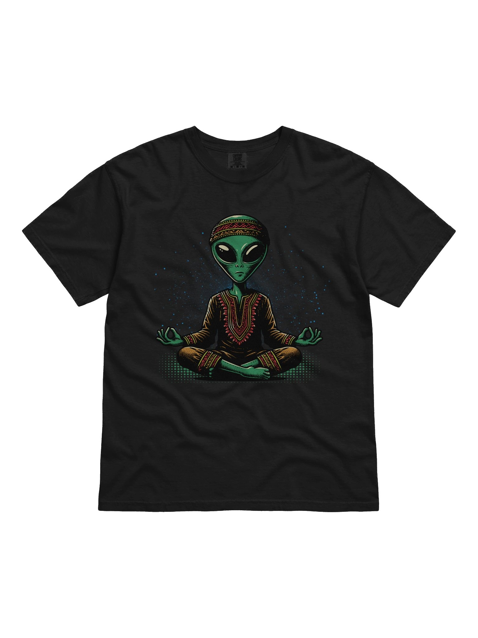 👽 Product Title (SEO-Optimized) Meditating Alien T-Shirt – Zen Extraterrestrial Design | Mindful Cosmic Humor Tee product image (9)