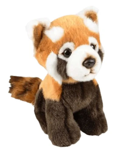 Cute 7" Earth Safe Red Panda Plush - Soft Eco-Friendly Baby Stuffed Toy product image (2)