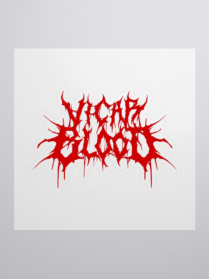 Vicar Sticker product image (1)