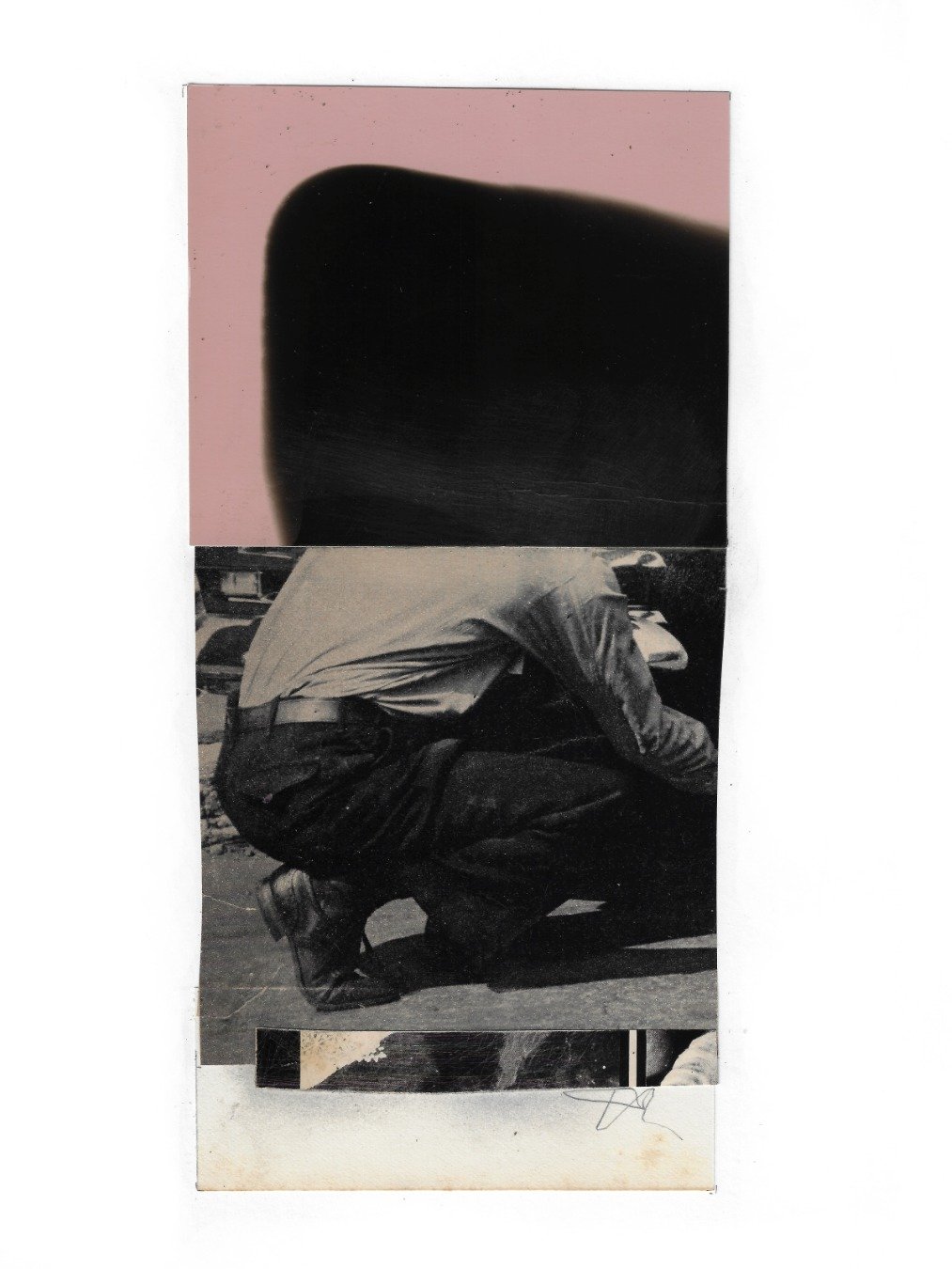 the gap between the work product image (1)