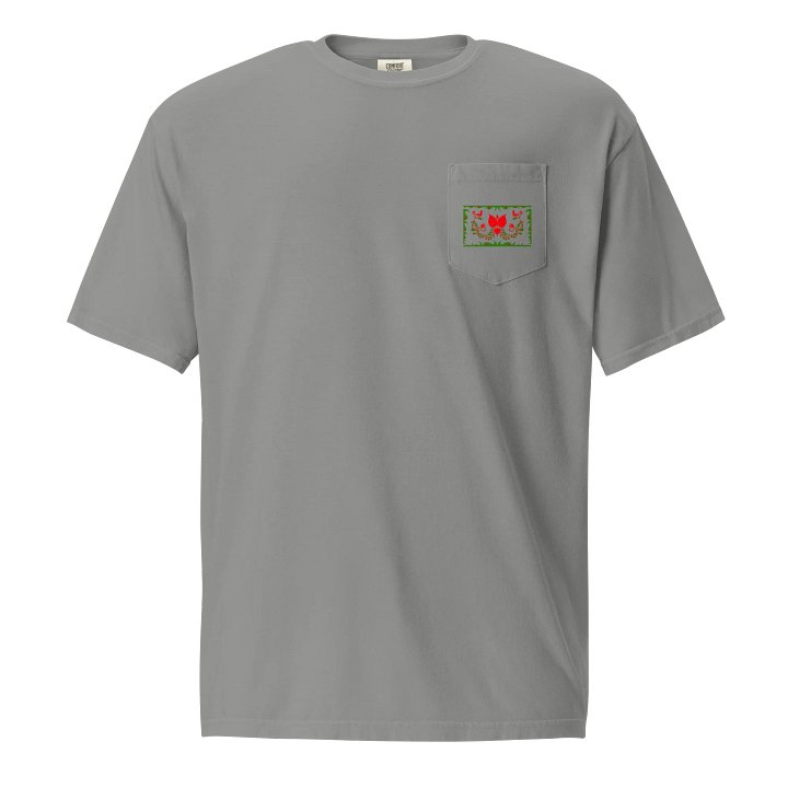 Hungary Folk Art Harmony Pocket Tee product image (1)