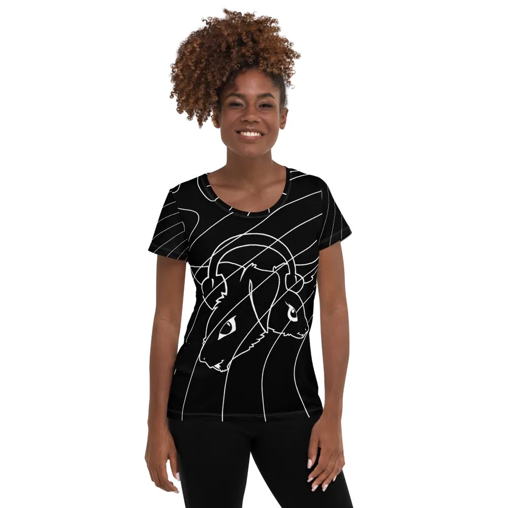 Surreal Harmony Women's Athletic Tee product image (11)