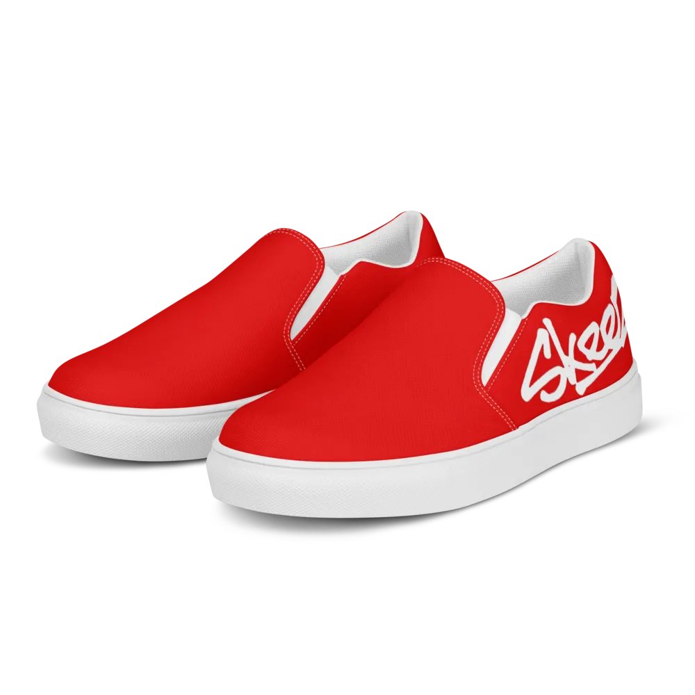 Solid Skeezy Slip-Ons RED product image (4)