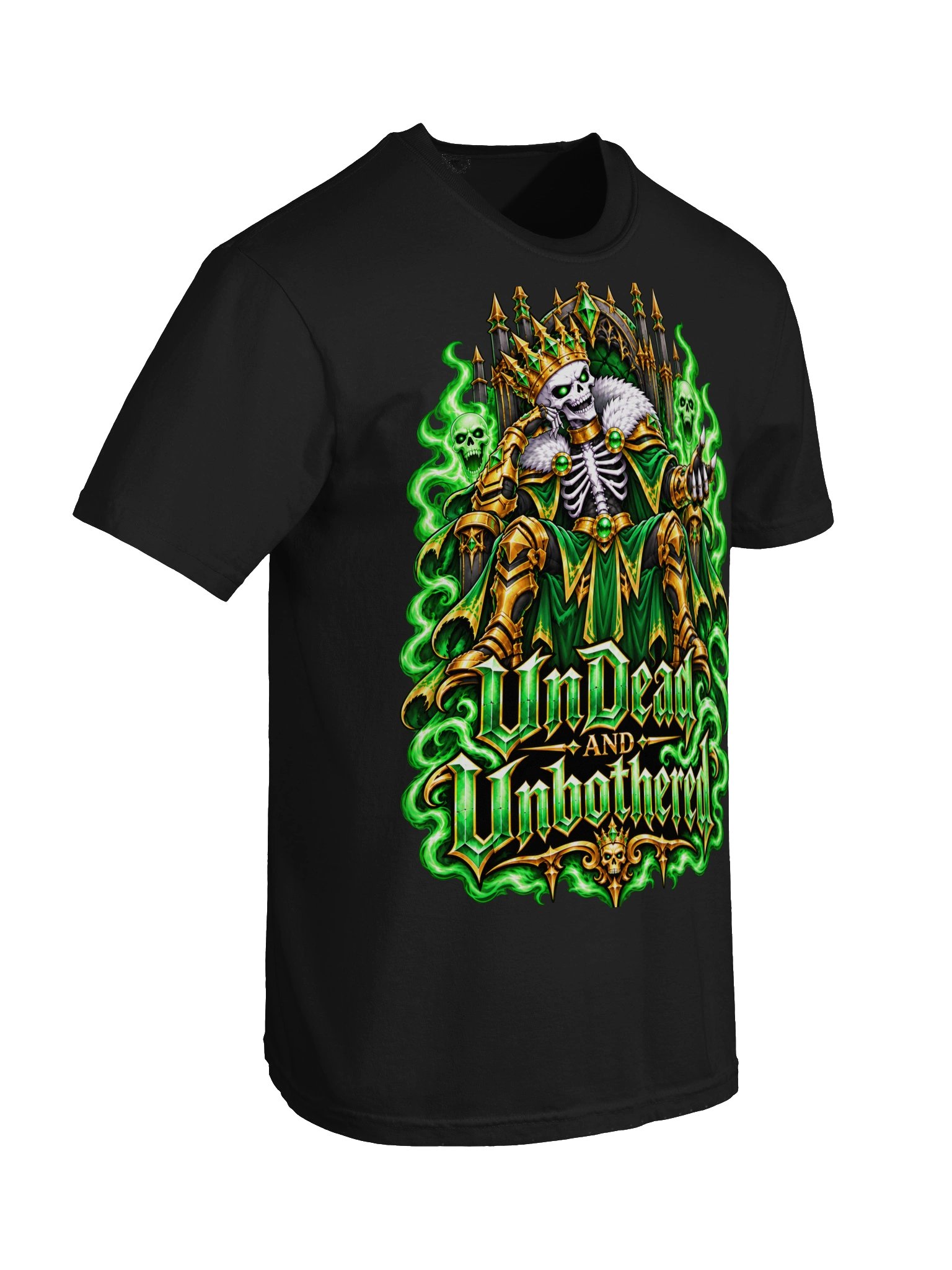 Undead and Unbothered Tee (Green) product image (10)