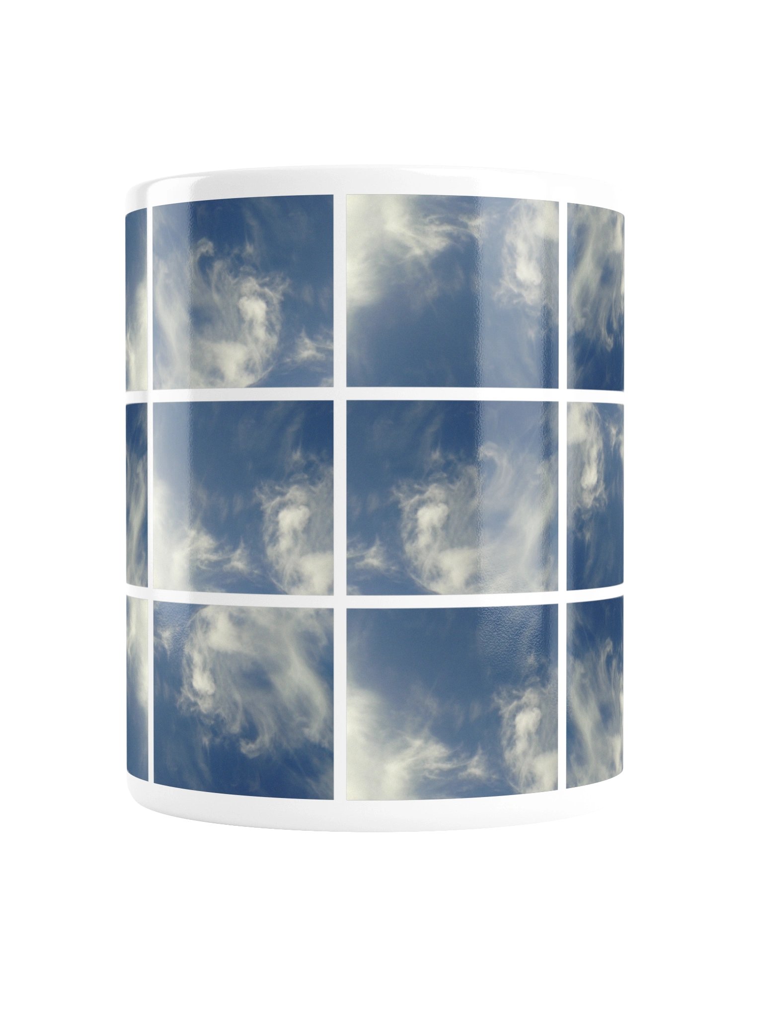 Swirly Cloud Sky Collage Mug product image (2)