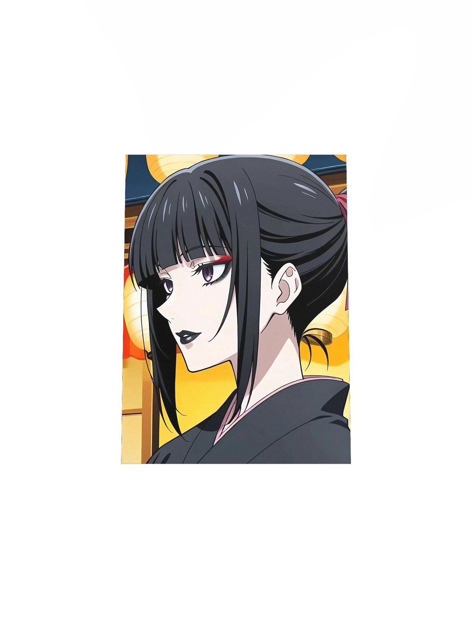 Enhanced Matte Poster - Luna Rain Original Character Kimono Festival product image (41)