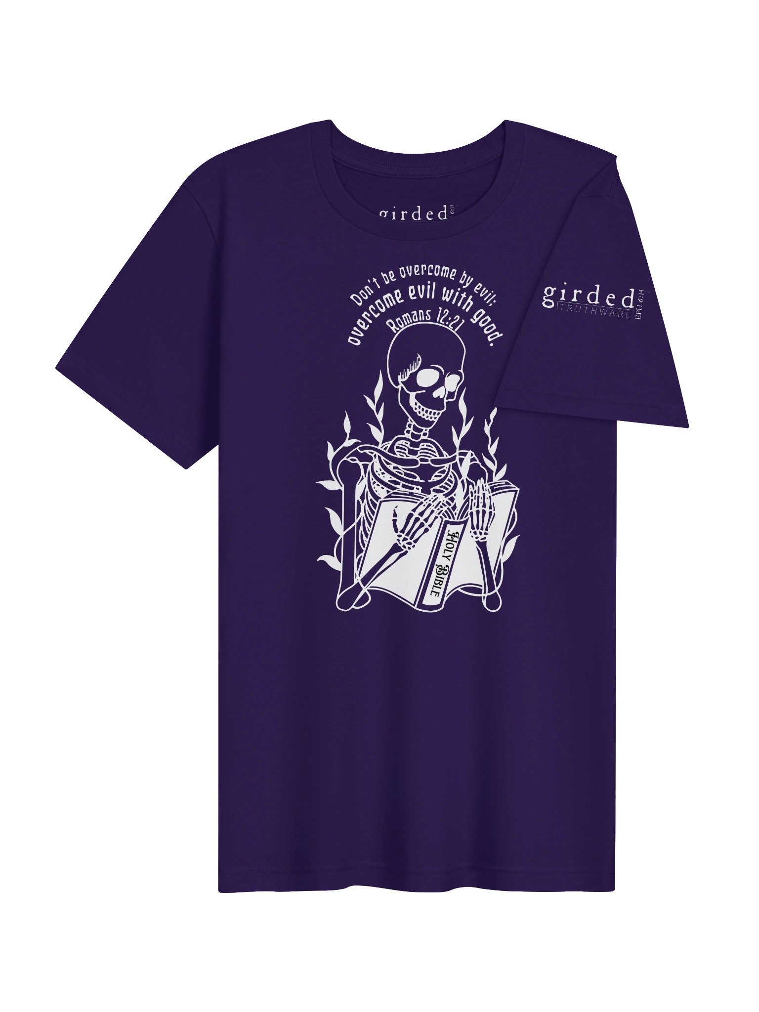 Overcome Evil with Good Romans 12:21 Tee product image (4)