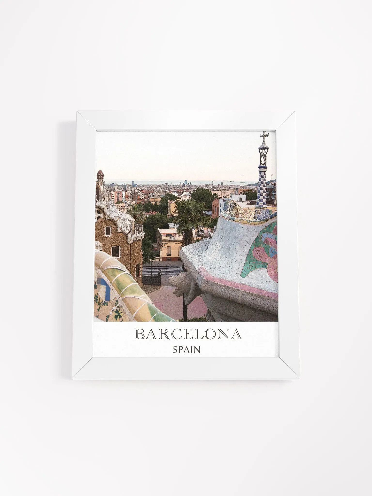 Barcelona - Framed High-Quality Matte Poster product image (1)