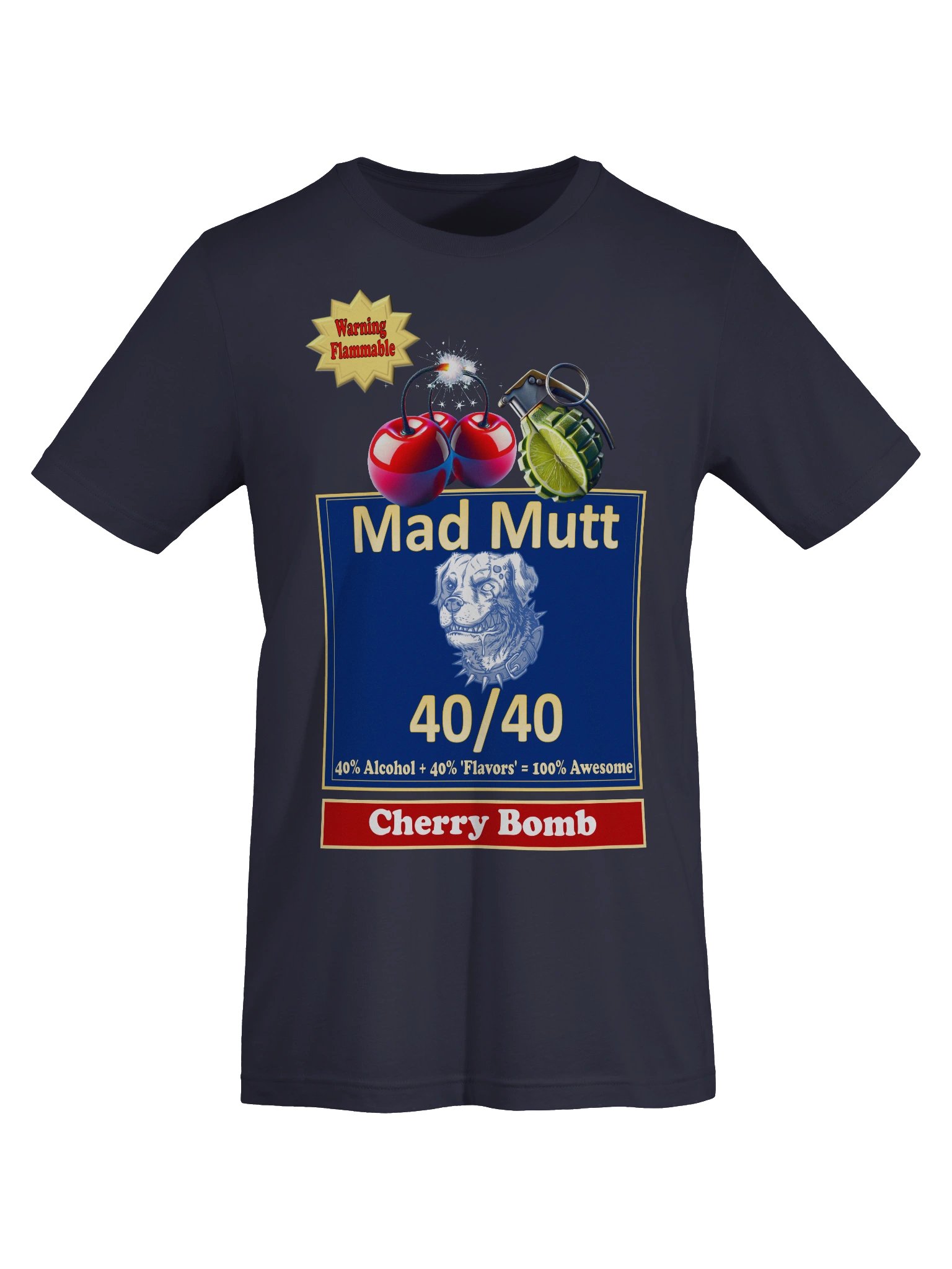 Mad Mutt Tee - Cherry Bomb product image (4)