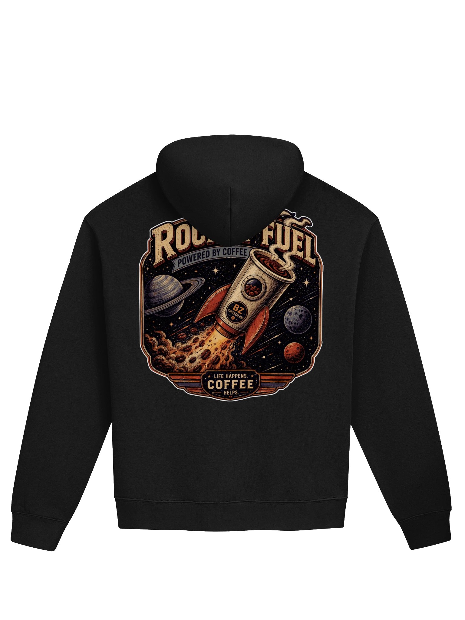 Rocket Fuel – Powered by Coffee | Men’s Hoodie product image (13)