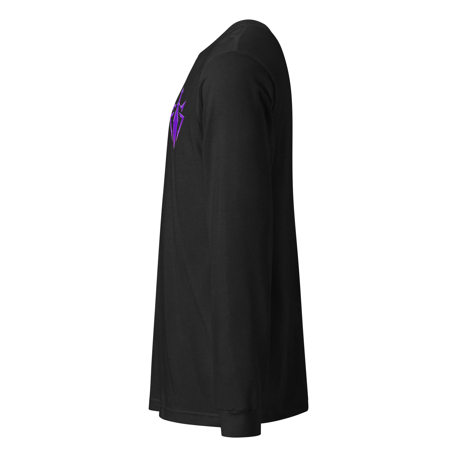 Inebrium Purple Geometric Emblem Long Sleeve Tee product image (4)
