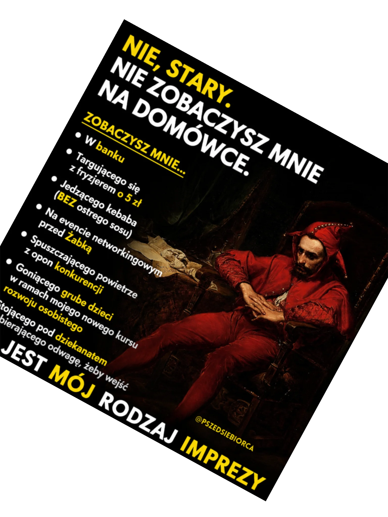 Naklejki Kolekcjonerskie Pszedsiebiorcy: Edycja "Żartowniś" product image (3)