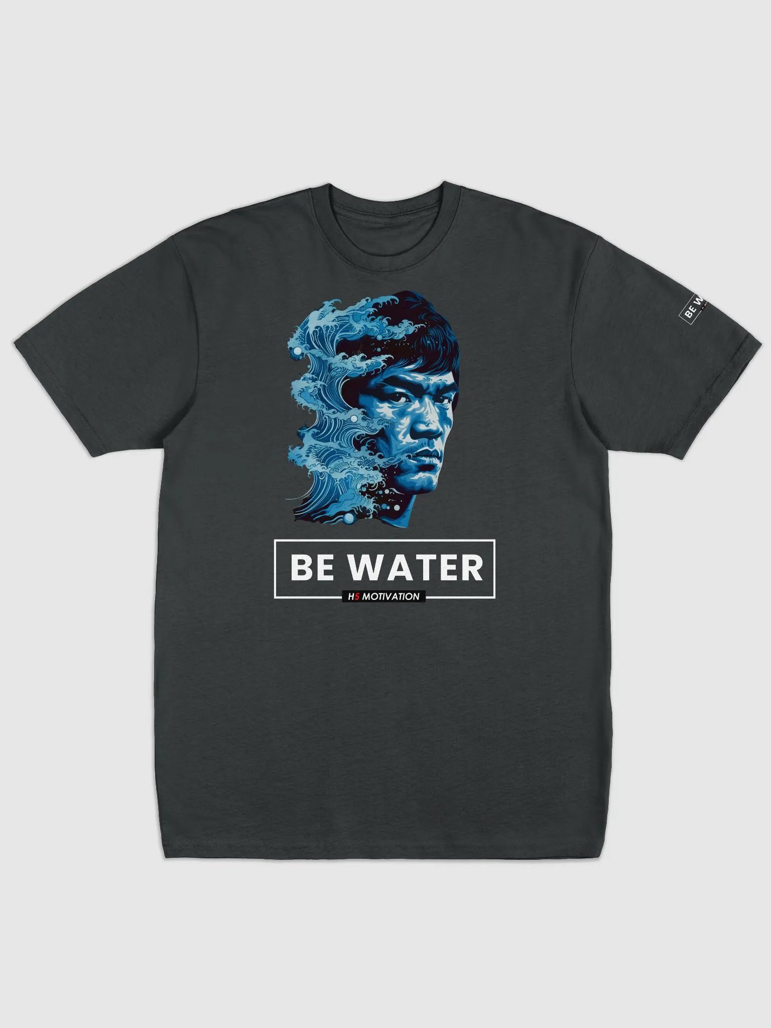 T-Shirt BE WATER by H5 Motivation product image (6)