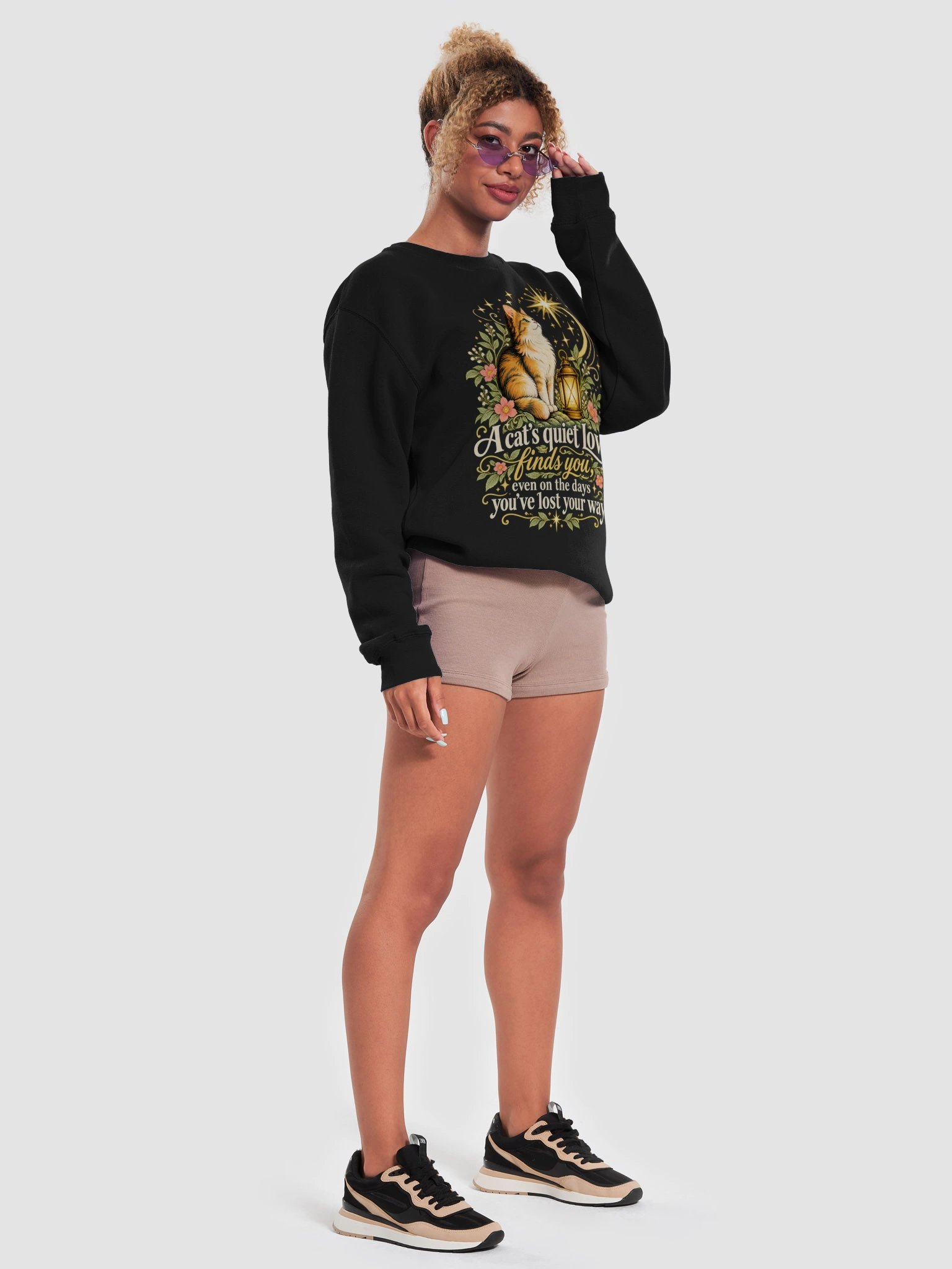 A Cat's Quiet Love [Sweatshirt] product image (3)