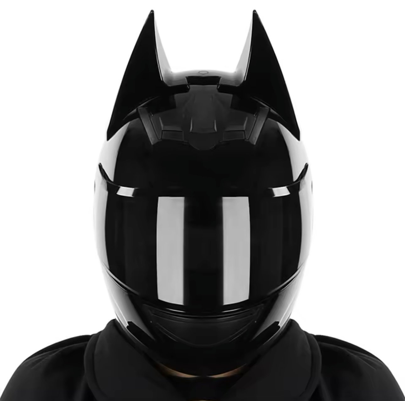 Batman ears moto helmet product image (2)