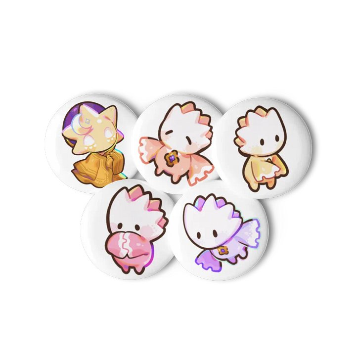 Starburst Pin Button Set product image (3)